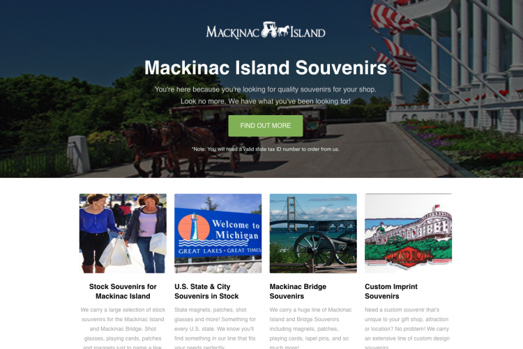 Mackinac Island Souvenirs