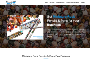 Miniature Rock Collection Pencils