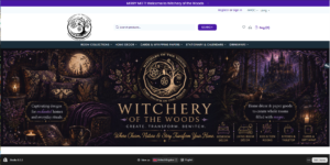 witchery of the woods website